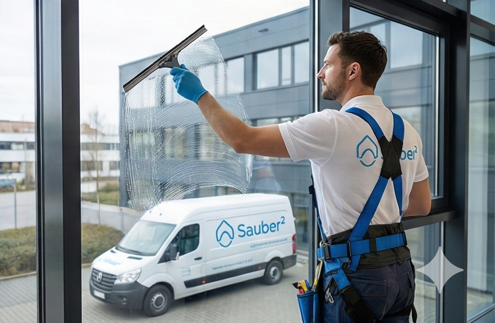 Glas- und Fensterreinigung in Köln durch Sauber²