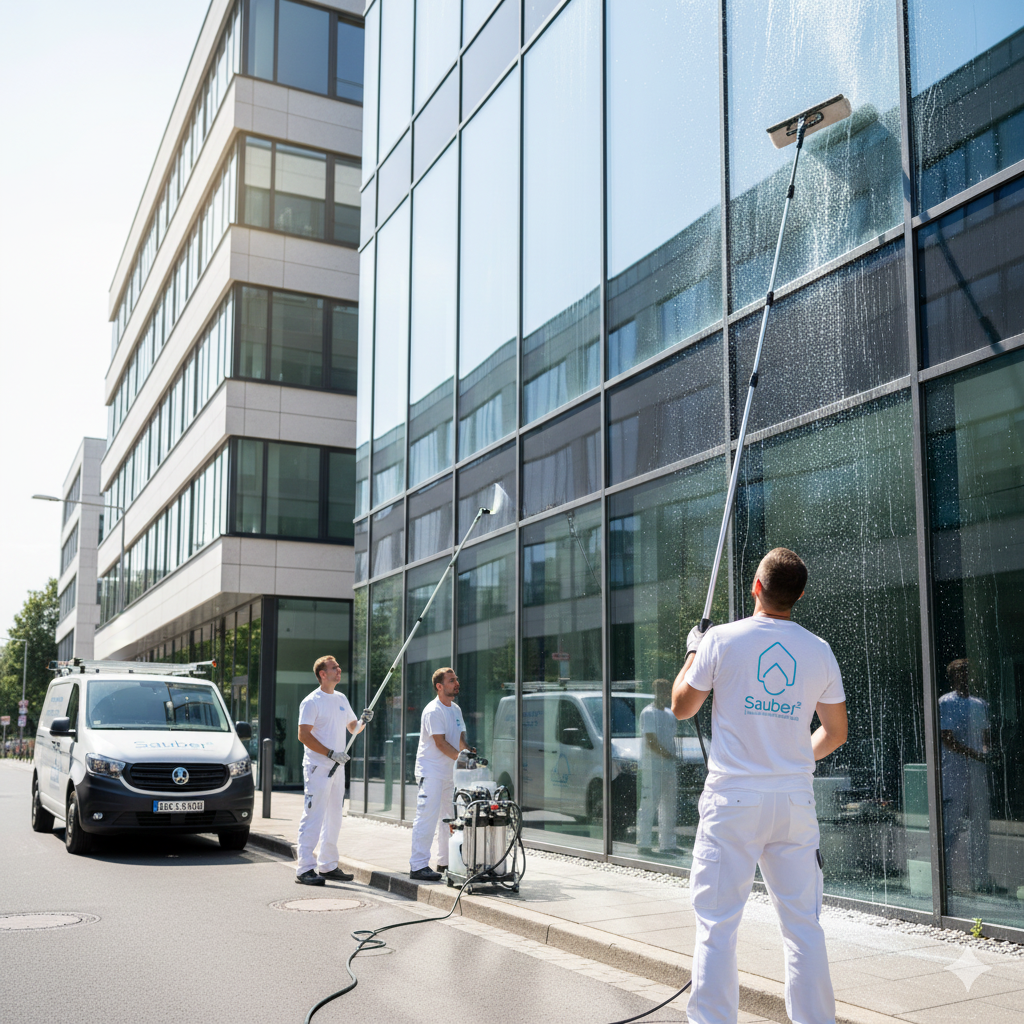 Fassadenreinigung in Köln durch Sauber²